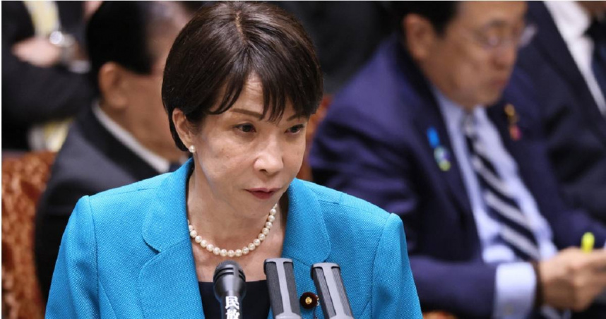 日本首相高市早苗。（圖／達志／美聯社）