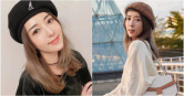 五熊（原藝名五熊，本名蔡宜臻）疑似捲入「日本國寶佛足石潑油」事件。（圖／翻攝自臉書／蔡頤榛（Deborah））