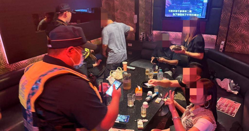 中壢警力大掃蕩！105警攻26處臨路檢點　一週狂掃124案