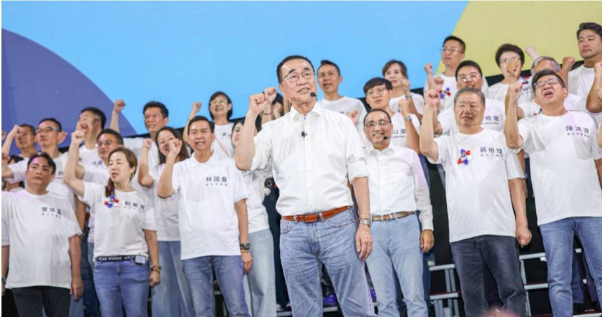國民黨新北市長候選人李四川首場大型造勢在板橋登場（圖／李四川臉書）