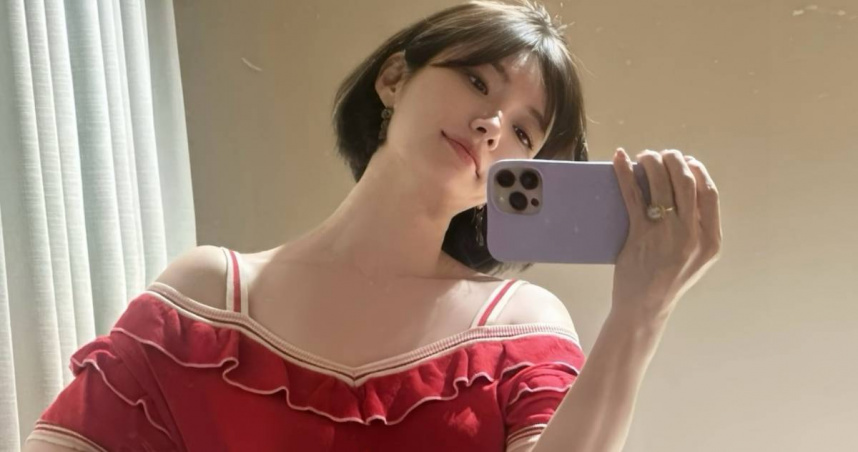 川上未映子生日曬自拍照，大批網友驚呼看不出來已50歲。（圖／翻攝IG／＠kawakami_mieko）