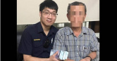 時任永和分局秀朗所的徐嘉旋，前年因涉賭欠債離開警職。（圖／翻攝畫面）