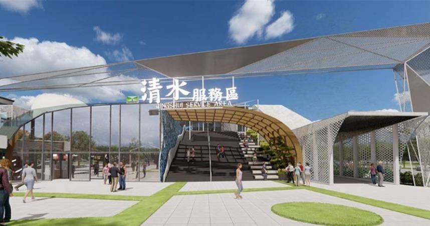 清水服務區4天營業額突破2200萬元，擊敗全台其他服務區拿下「吸金王」。（圖／統一超提供）