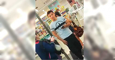谷阿莫 變臉巧撞星二代