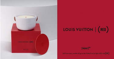 冬日送禮奢華選擇!Louis Vuitton攜手公益組織RED推出全新香氛 原來另有涵義