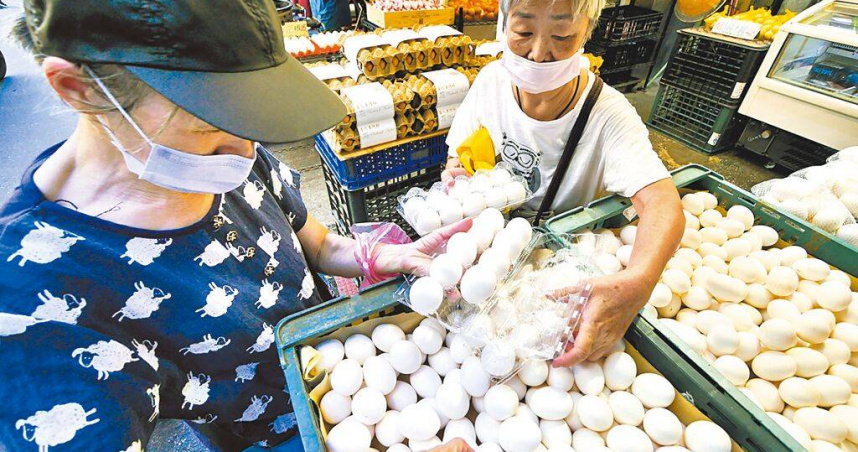 雞蛋產銷價格1個月內調漲數次，主因為雞蛋產量下跌，至今已跌破日需求量12萬箱。（圖／報系資料照）