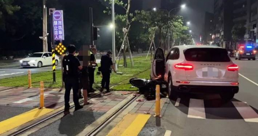 台灣酒駕肇事案件頻傳，高雄12日凌晨再度發生嚴重事故。（圖／翻攝畫面）