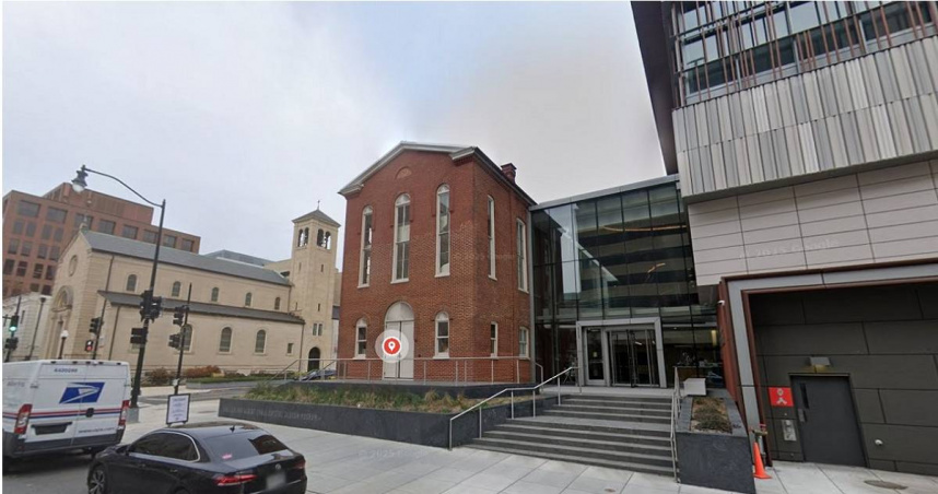 華盛頓特區西北部的「首都猶太博物館」（Capital Jewish Museum）。（圖／翻攝自Google Maps）
