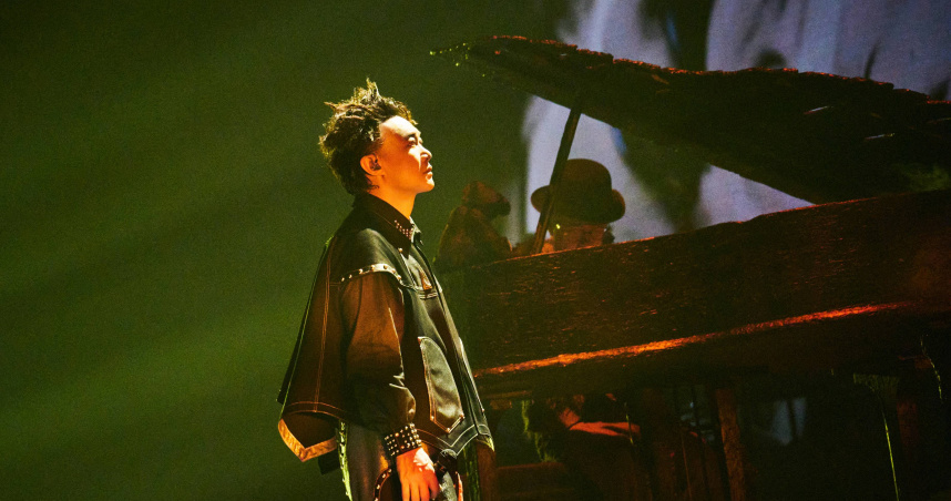 陳奕迅《FEAR and DREAMS》世界巡迴演唱會高雄站，今晚正式開唱，這也是他染疫康復後的首場演出。（圖／My Kan提供）