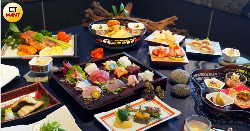 「NAGOMI 雅」正式進駐新光三越台北信義A8館，以京都為主題搭配百年老店食材，設計一系列風雅菜色。（圖／魏妤靜攝）