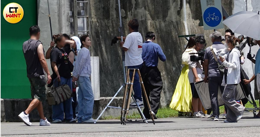 即便曾與導播發生不快，江祖平對《願望》劇組有始有終，盡心完成殺青前的趕拍。（圖／本刊攝影組）