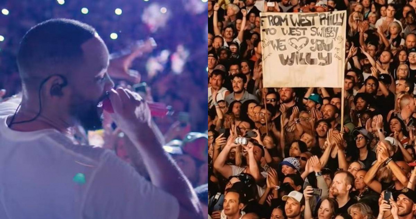 威爾史密斯被抓包用AI生成假觀眾。（圖／翻攝自臉書／Will Smith）