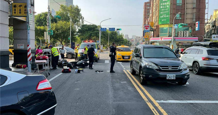 桃園市中壢區3日發生一起死亡交通事故。（圖／翻攝照片）