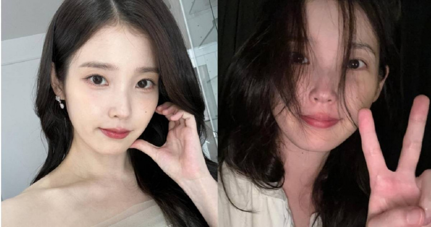 南韓女星IU。（圖／翻攝自Instagram／dlwlrma）
