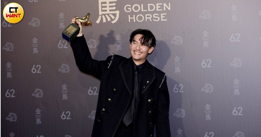 張震表示得獎的此刻，自己覺得相當幸福。（圖／本刊攝影組）