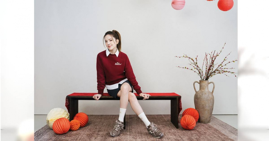 許瑋甯新年課題是兼顧多個身分。（圖／New Balance）