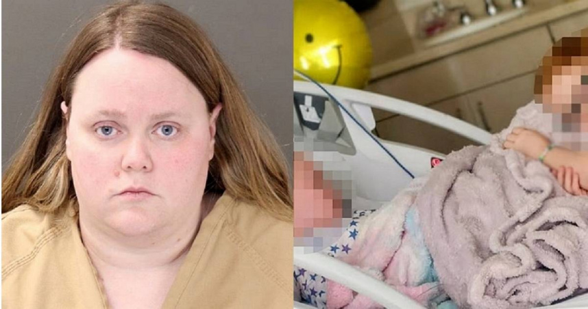 美國俄亥俄州一名35歲女子勒蘇爾（Tiffany Le Sueur）是多名孩子的媽媽，卻驚傳她在照顧住院的嬰兒時，把糞便注入點滴裡面，目前她已遭警方逮捕，且面臨重罪指控。（圖／翻攝自Franklin County Sheriff’s Office）