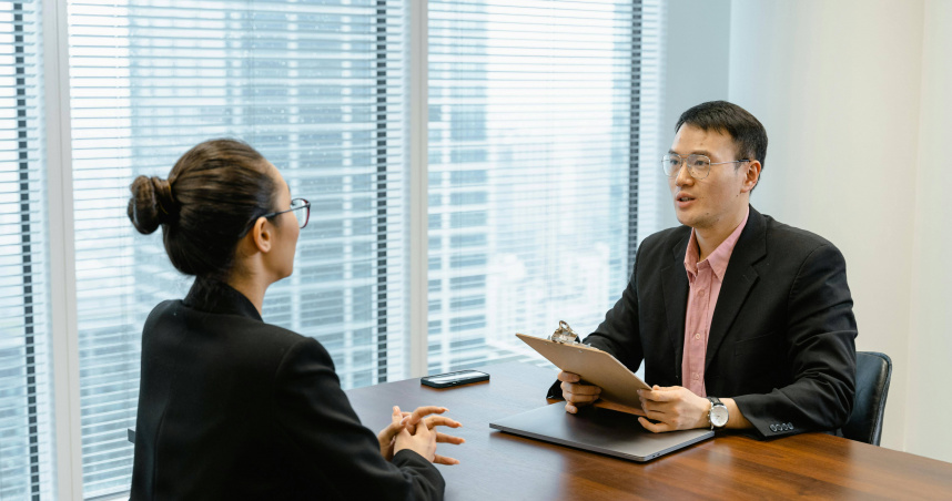 一名網友分享求職面試經驗，卻因這舉動被罵爆。（示意圖／Pexels）