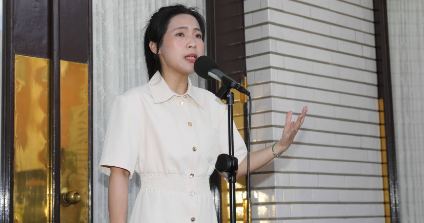 徐巧芯表示，今年總預算編列的治水、救災預算，「一毛都沒刪」！（圖／周志龍攝）