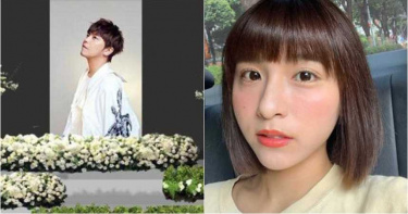 小鬼猝逝/靈堂開放首日 女友峮峮一早「全黑現身」憔悴送摯愛最後一程