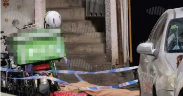 外送員趕著送餐!小跑下樓踩空滾落…頭撞地「口鼻冒血」慘死