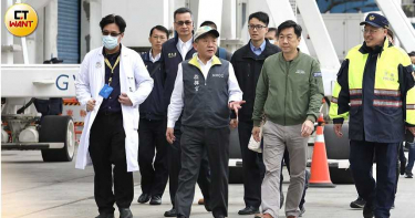 武漢肺炎/陳時中巡視寶瓶星完畢 鎖定70位採檢