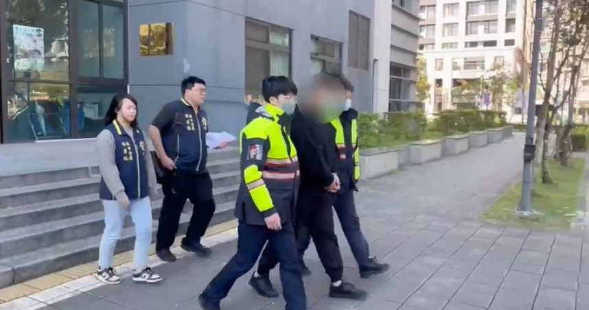 林口阻詐成果豐碩，上月陸續逮到下游成員後持續溯源，於12日逮到背後金主徹底斬斷金流。（圖／翻攝畫面）