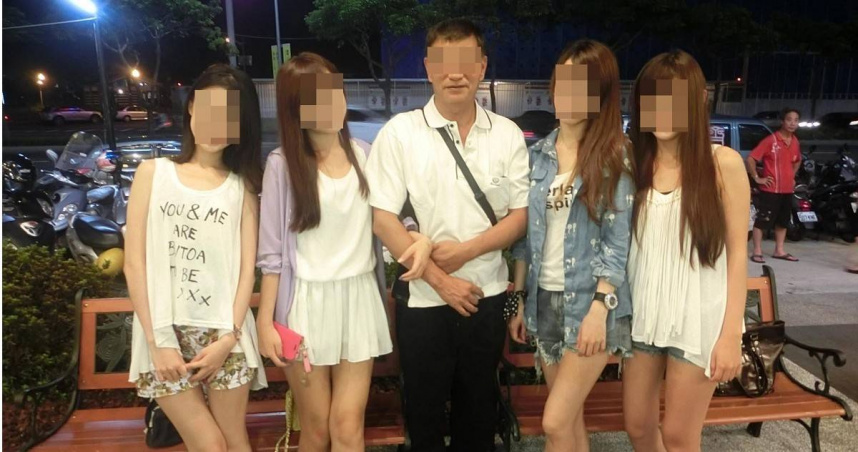 黃麟凱2013年狠殺王姓前女友（右一），其二姐（左一）近日夢到黃麟凱遭槍決，16日晚間果然伏法。（圖／翻攝畫面）