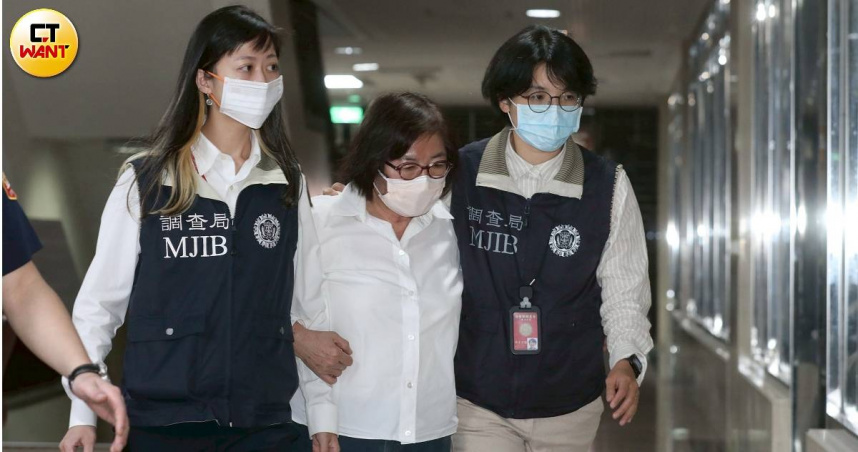 國民黨主席黃呂錦茹無保請回，北檢不服22日提抗告。（圖／劉耿豪攝）