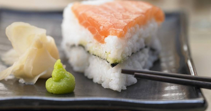 山葵成本高，正統的日料店才會使用，市面上幾乎都是用辣根。（示意圖／達志）