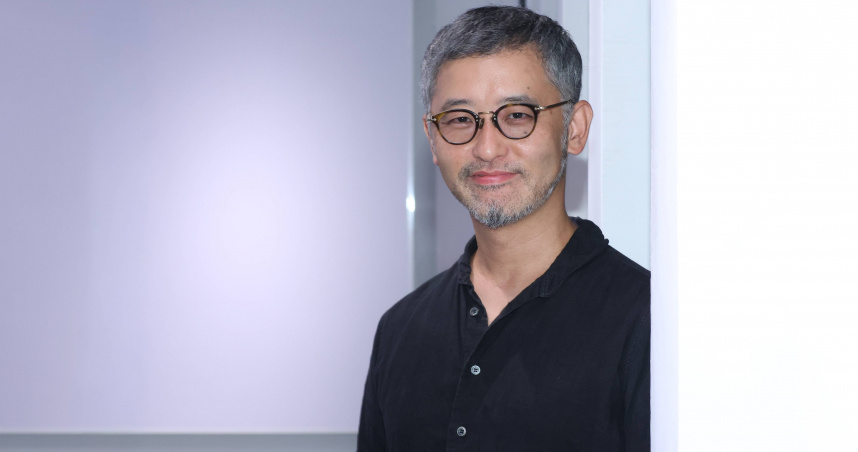 導演關根光才來台打片，笑說沒把小栗旬帶來，要和大家說抱歉。（圖／楊澍攝）