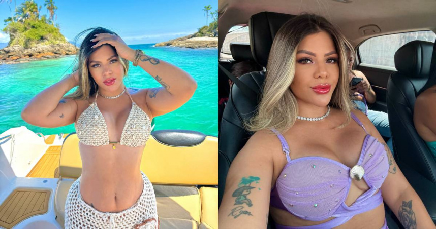 巴西一名26歲網紅伊莎貝拉家中遭竊選擇找黑幫處理。（圖／翻攝IG／izabela_paivaa）