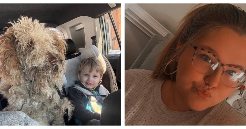 警方指控嘉納拒絕交出犬隻，案件爭議點在於善意救援與法律程序之間的衝突。（圖／翻攝自GoFundMe、臉書）