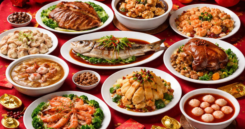 營養師分享過年如何自煮年菜較健康。（圖／AI示意圖）