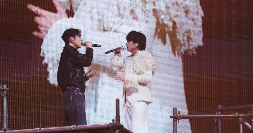 邱鋒澤高流開唱MIRROR呂爵安跨海助陣　夢幻同框引發社群瘋傳