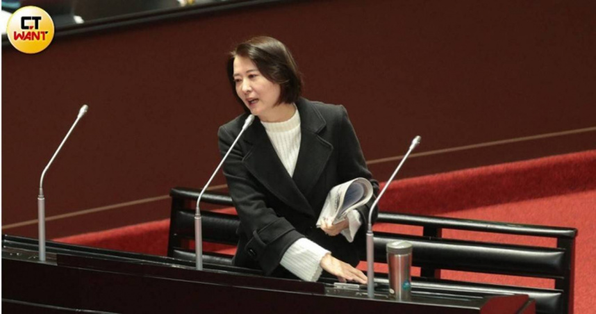 國民黨立委王鴻薇（圖）批評執政當局搞得人民對司法信心盡失。（圖／周志龍攝）