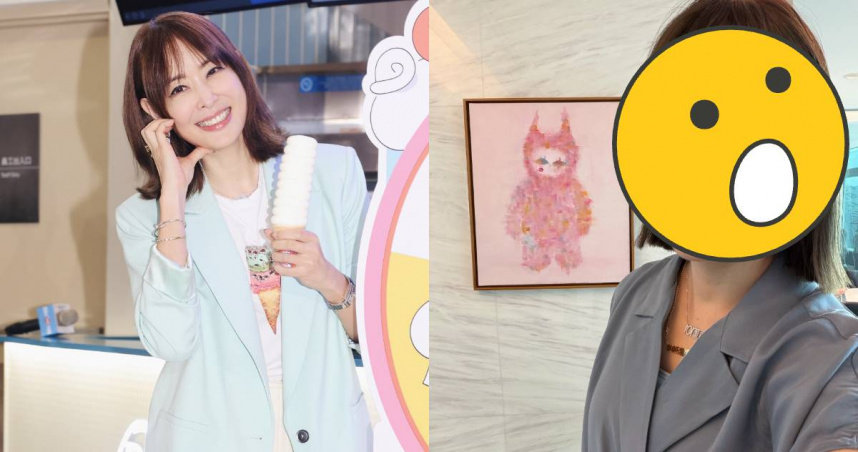 賈永婕換新髮型！兒子一看秒吐槽「超醜歐巴桑」：你的頭髮是一個板子