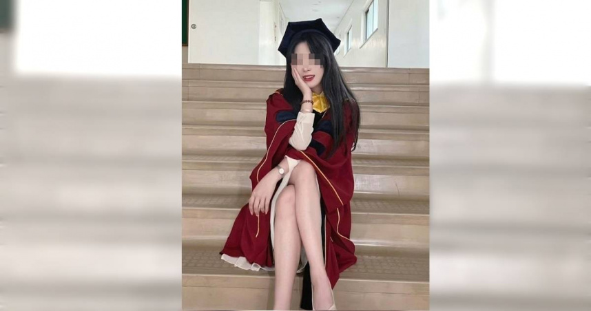 到南韓留學卻遇害的25歲陸籍女留學生文文（化名）。（圖／翻攝自臉書）