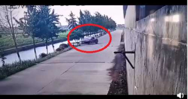 準夫妻開車衝入河內!婚禮前一天溺斃…影片曝光「詭異死法」