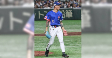 中華隊投手林昱珉。（圖／中國時報趙雙傑攝）