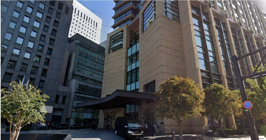 東京半島酒店。（圖／翻攝Google Maps）