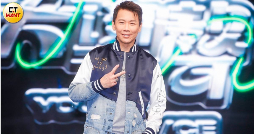 陶喆受好友詹仁雄之邀參加《大學聲》節目錄影，自爆兒子嫌棄爸爸唱歌難聽。（圖／趙文彬攝）