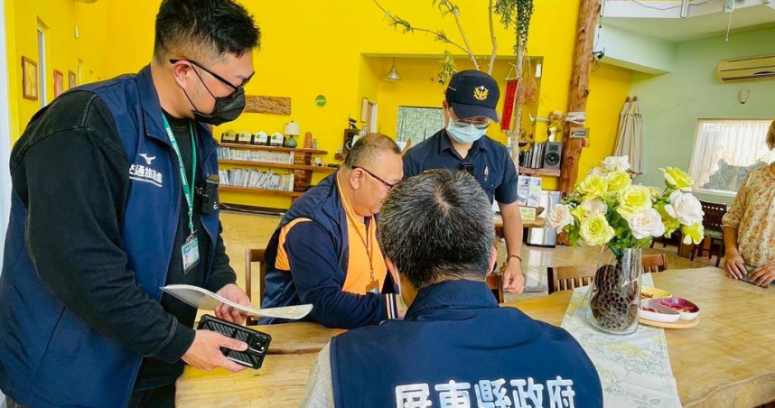 屏東縣政府29日又查到有民宿趁機哄抬房價9倍，且還是合法民宿，將依法開法，並持續加強稽查。圖非挨罰民宿。（圖／屏東縣政府提供）