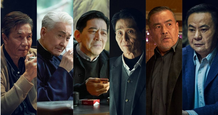 《角頭－鬥陣欸》太保、崔浩然、高捷、喜翔、龍天翔、蔡振南六大巨頭勾心鬥角，展開南北大戰。（圖／曼尼娛樂提供）