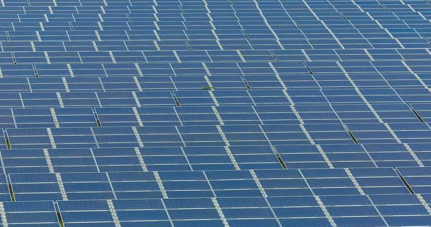 太陽能板。（示意圖／報系資料庫）