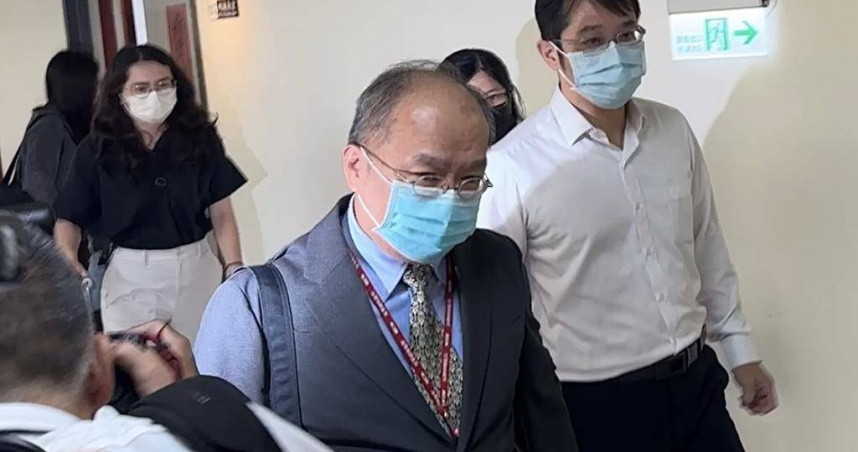 國民黨籍的台北市議會副議長葉林傳31日遭檢調約談，議會辦公室也遭檢調搜索。（丁上程攝）