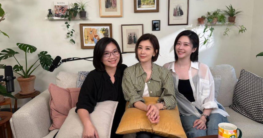 賈靜雯將首次Podcast節目處女秀獻給《好丫》。（圖／menomeno X 人類圖畫館）
