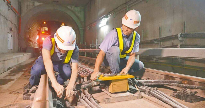 台北捷運信義線東延段目前整體工程進度已達87％，通車前關鍵的列車動態測試已於7月展開。（台北市捷運局提供／徐佑昇台北傳真）