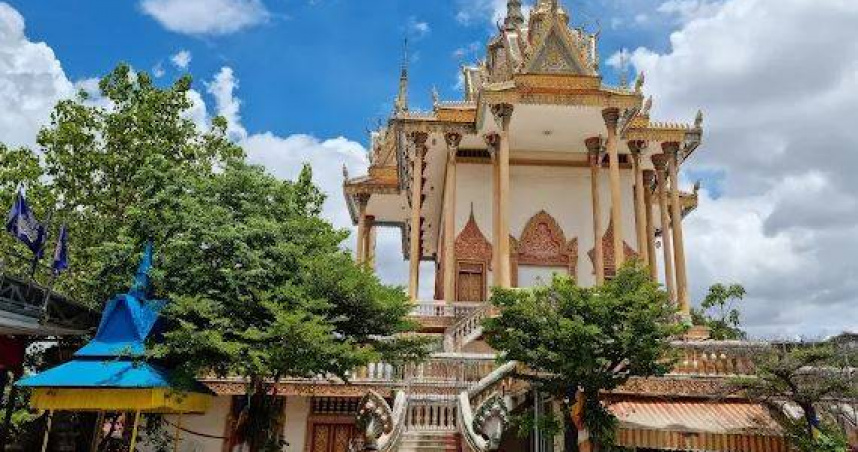 柬埔寨官員近日證實，在金邊塔克特拉寺內的冷藏室中，目前保存著3具韓國公民遺體。（圖／翻攝自Google Map）