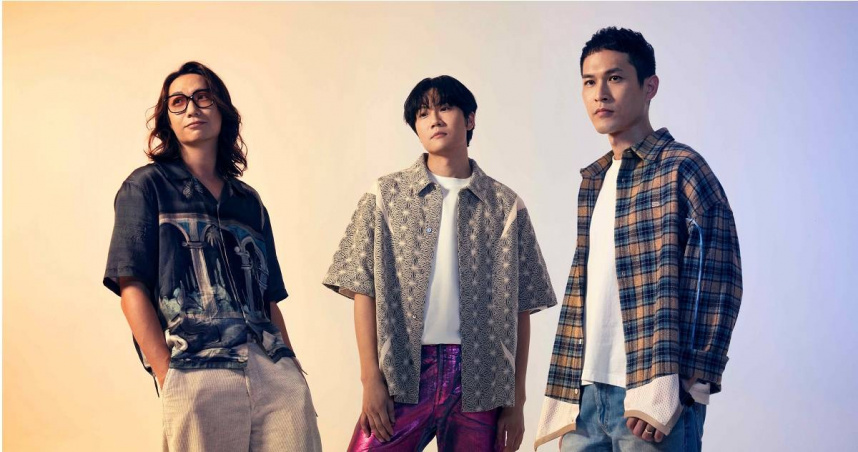 金曲樂團宇宙人改編天后梁靜茹發行逾25年的經典情歌〈彩虹〉。（圖／滾石提供）